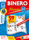 Binero Niveau 3 à 5 Numéro 78