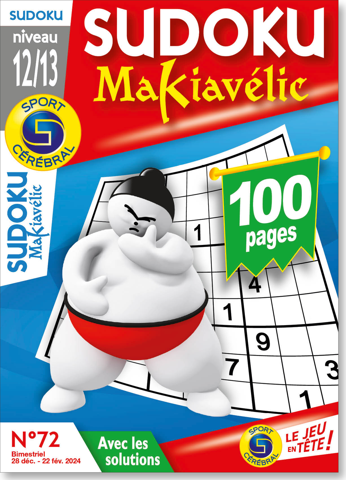 Sudoku Makiavélic  Numéro 72