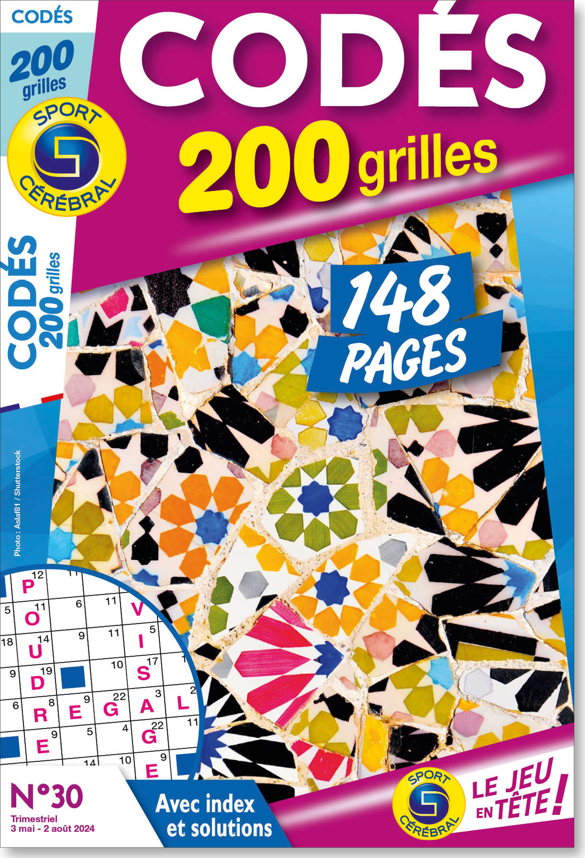 Codés 200 grilles Numéro 30