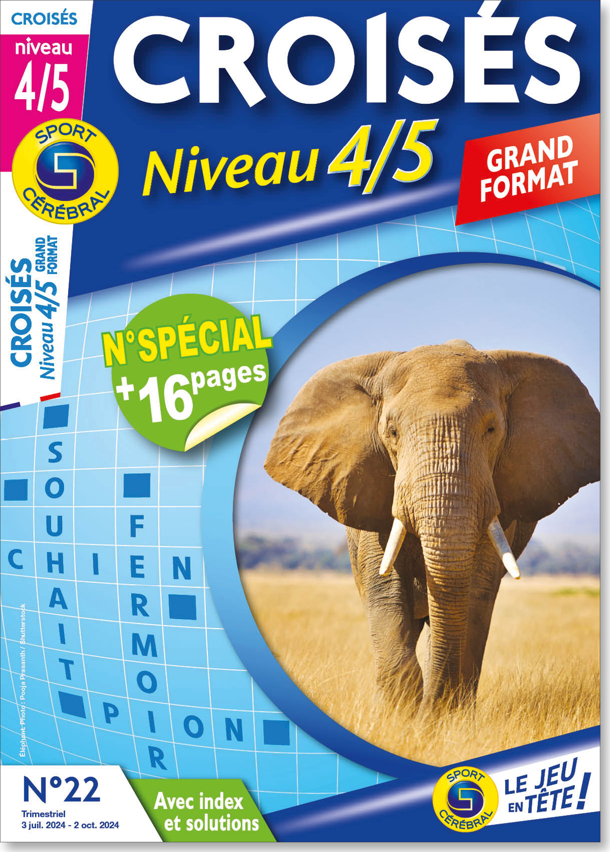 Croisés Niveau 4/5 grand format Numéro 22