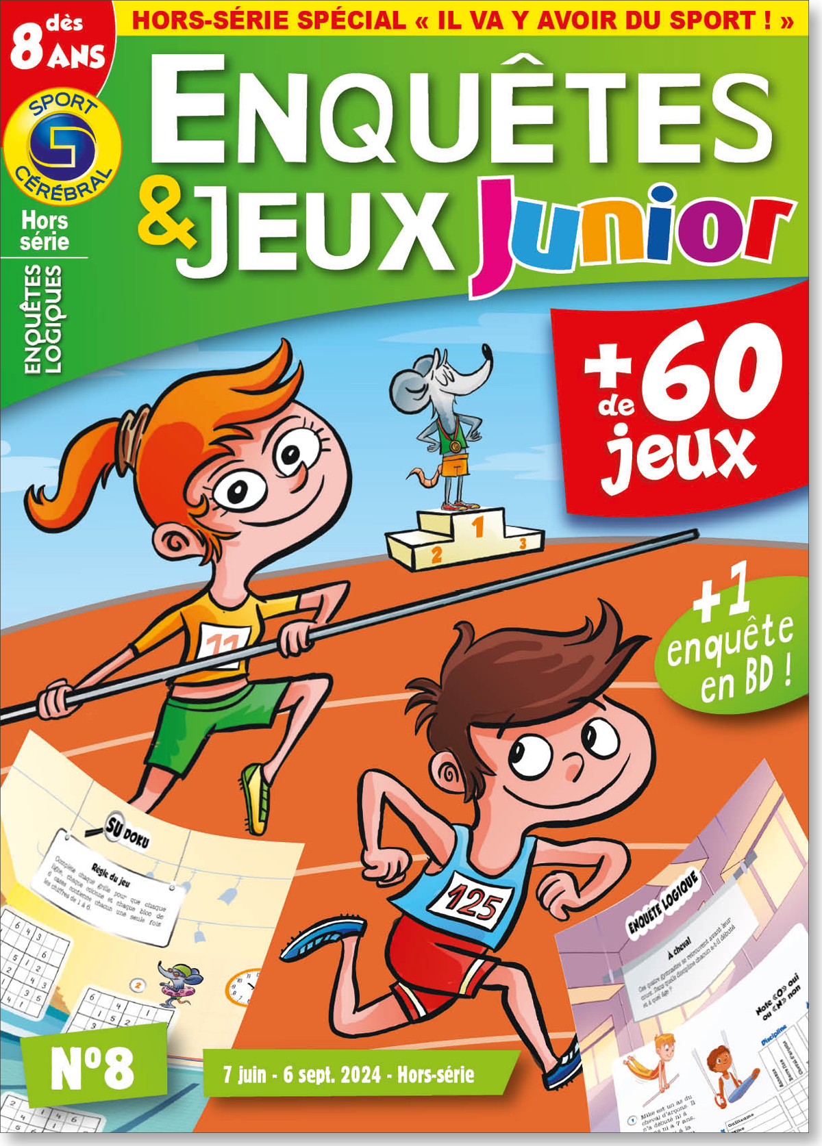 Enquêtes et Jeux Junior Numéro 8