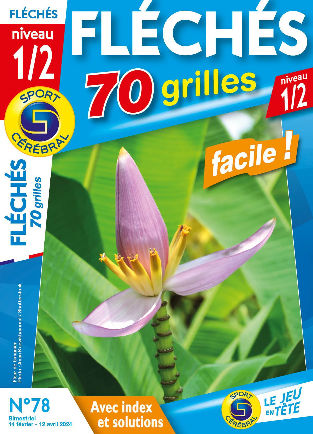 Fléchés 70 Grilles niveau 1/2 Numéro 78