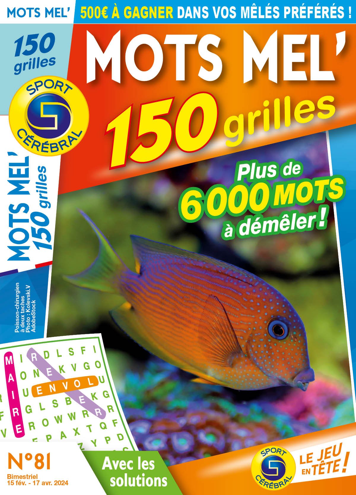 Mots Mel' 150 grilles Numéro 81