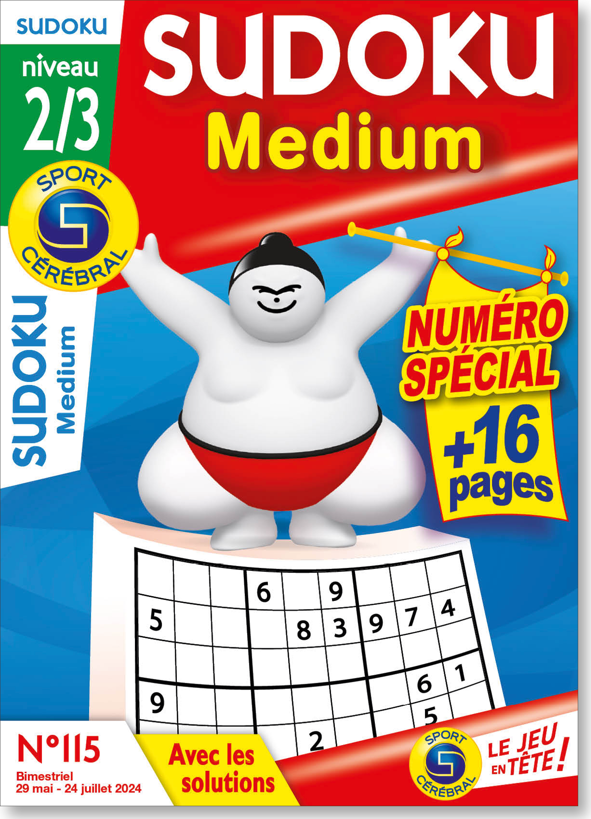 Sudoku Medium Numéro 115
