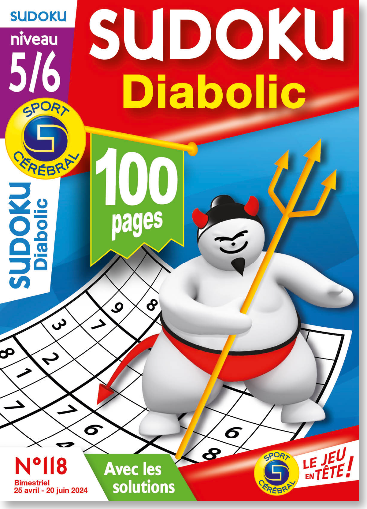 Sudoku Diabolic Numéro 118