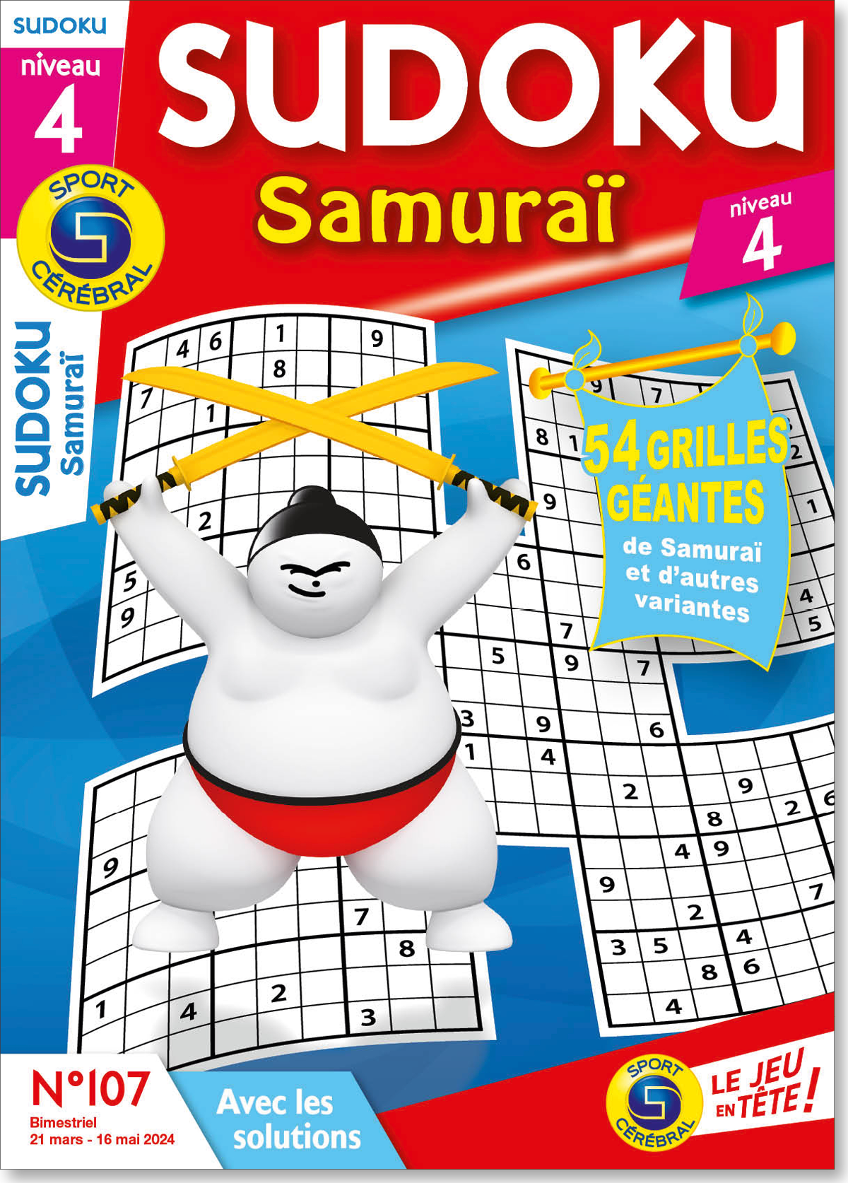 Sudoku Samuraï Numéro 107