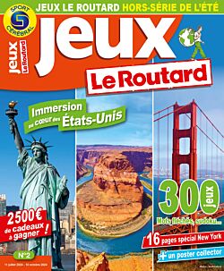 Jeux Le Routard HS N°2