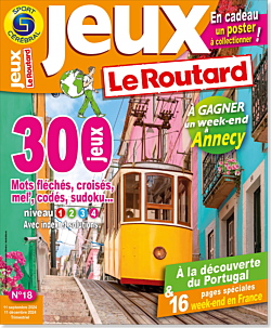 Jeux Le Routard N°18