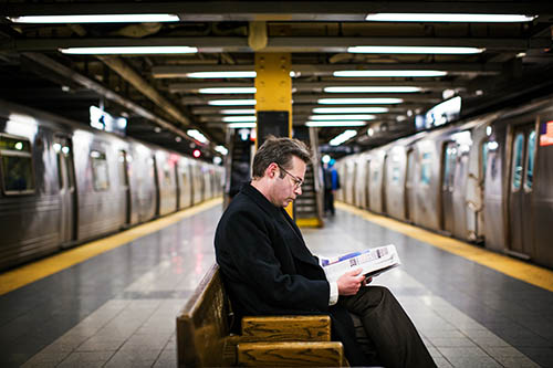 Activités dans le metro